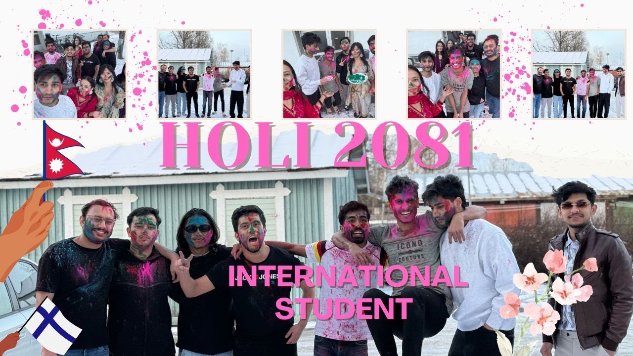 नेपाली हरु फिनल्यान्ड मा होलि मनाउदै |Unforgettable Moments! | Ultimate Holi Vlog
