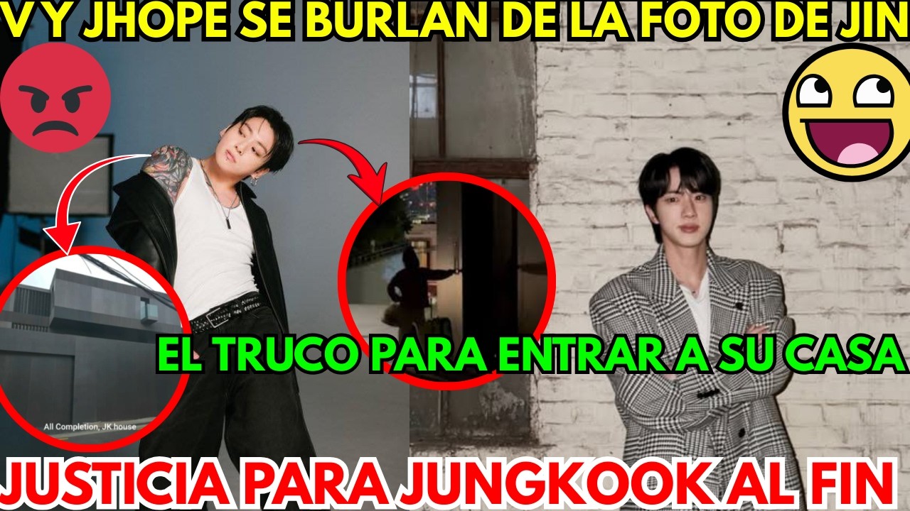 URGENTE🔴ACOSADORA DE JK A LA CÁRCEL POR GRAVE DELITO😭JIN SUBE FOTO Y V CON JHOPE BROMEAN ASÍ