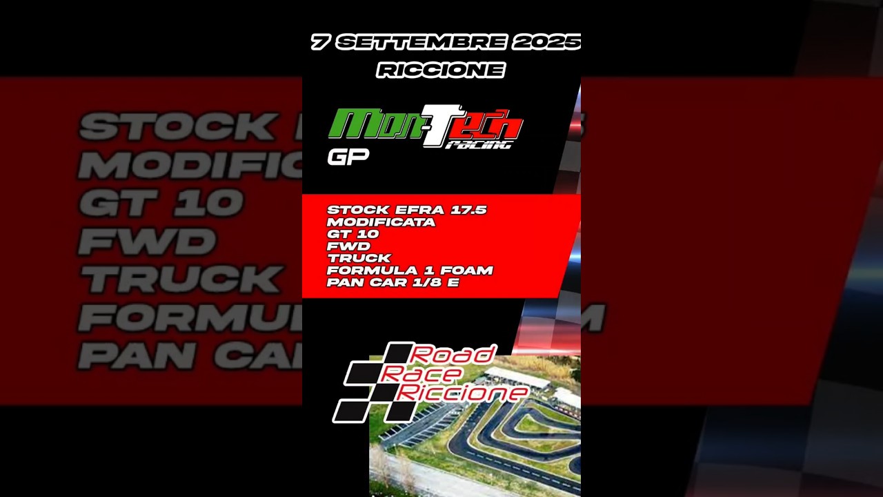 MONTECH GP 2025 #pista #electric #onroad #rccar #roadracericcione
