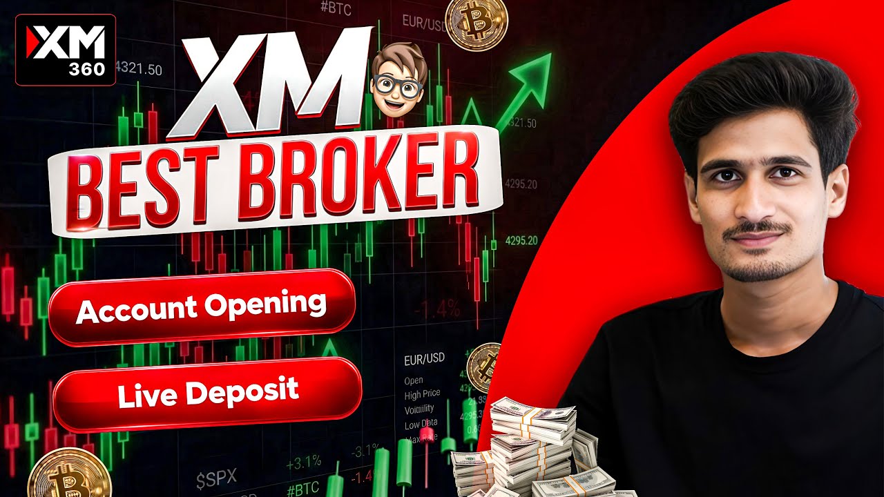 How to Account Open in Xm Broker  & Live UPI  Deposit withdrawal 