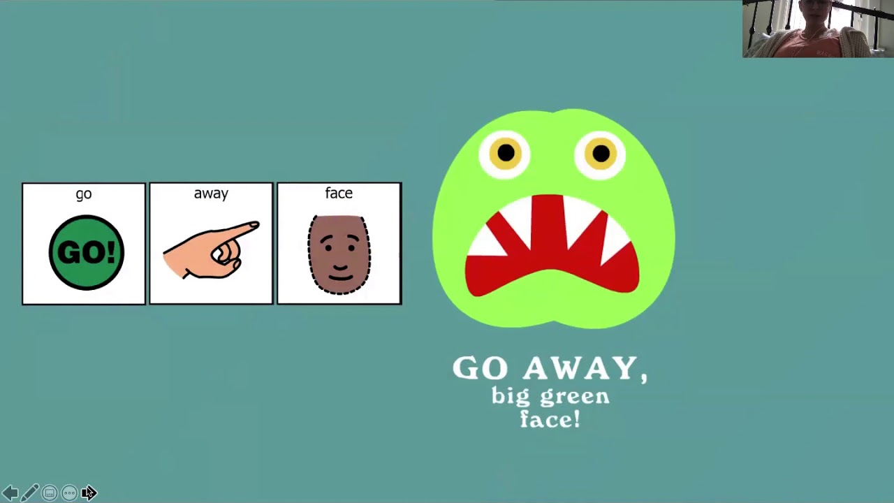 Story with Allison: Go Away Big Green Monster