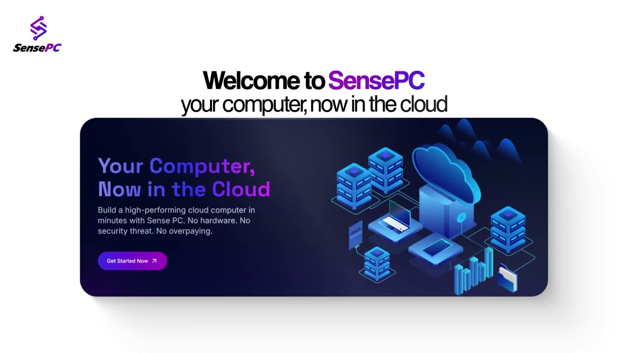 Представляем SensePC &mdash; мощный облачный ПК, который можно запустить из любого браузера.