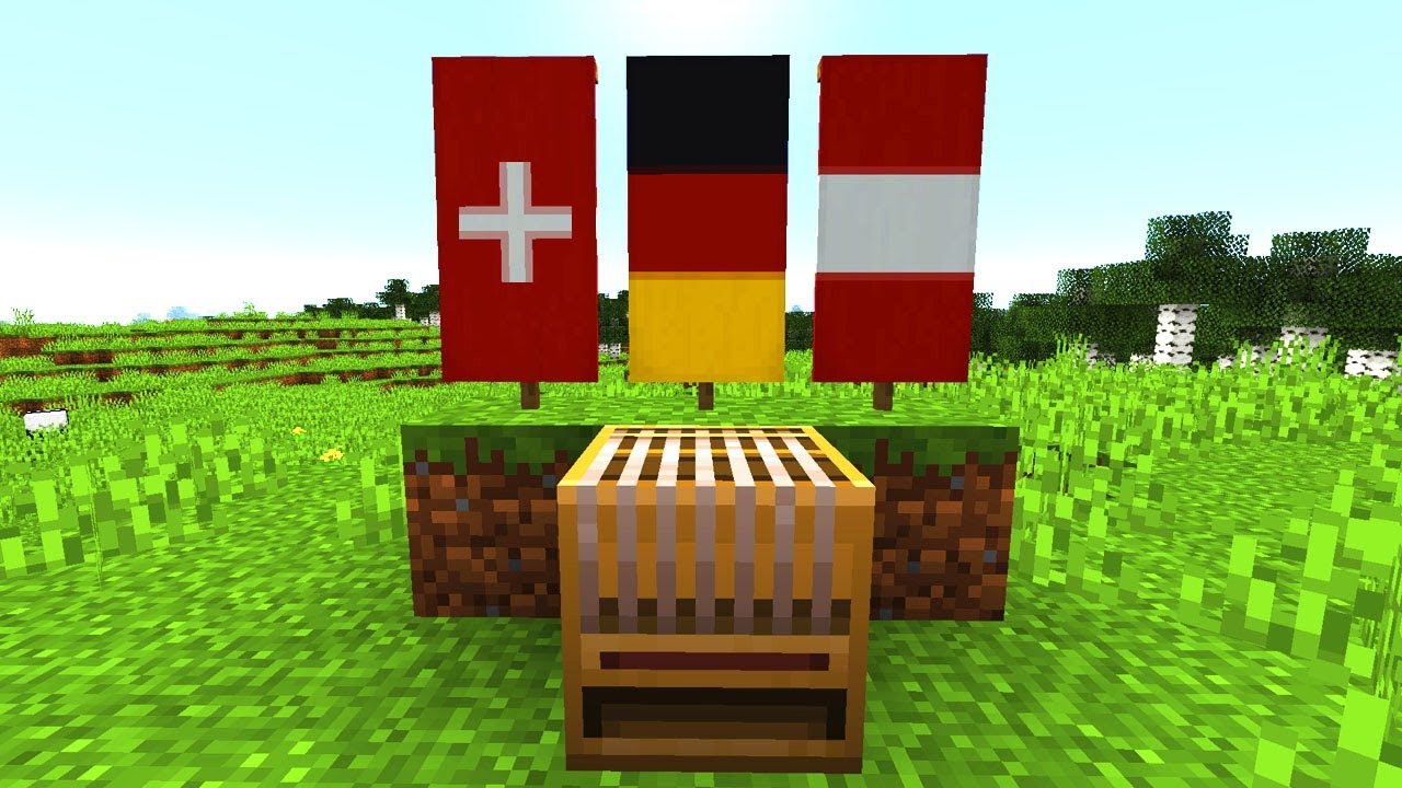Banner mit dem neuen Loom Block erstellen - Minecraft 1.14 Tutorial