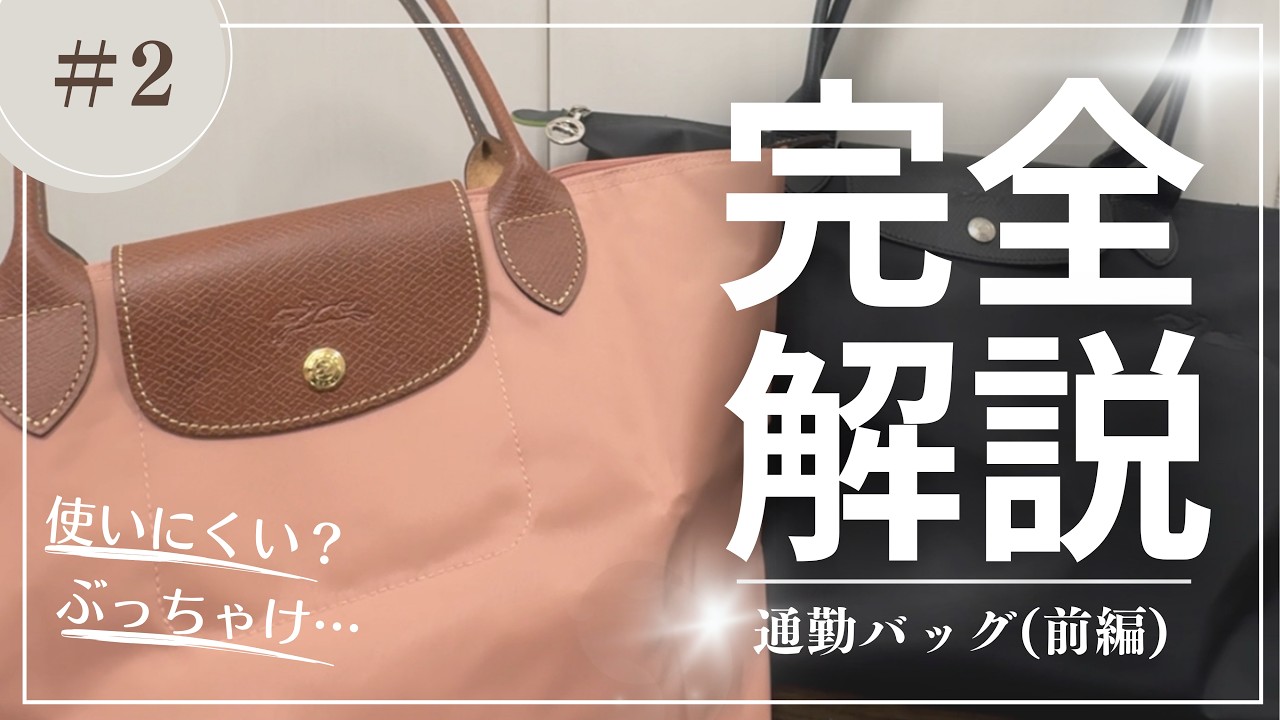 【前編】正直に言います｜ロンシャン ル・プリアージュ 完全解説｜通勤バッグ