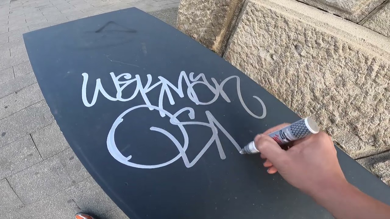 Graffiti review with Wekman MAD SKILLS uni paint