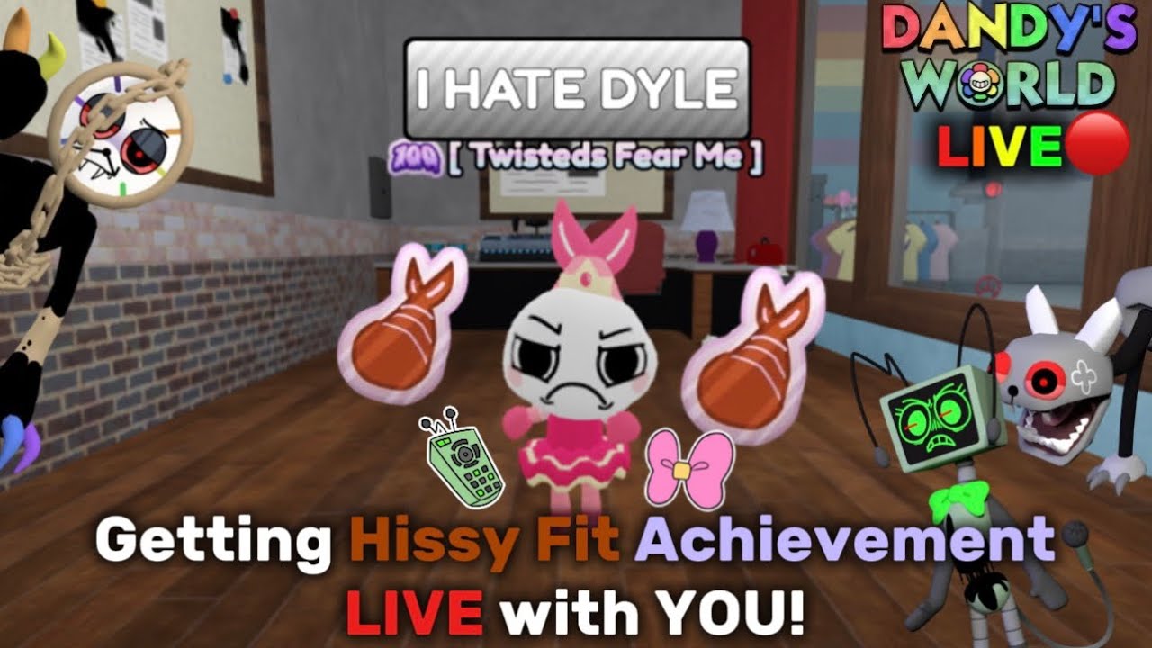 🔴GETTING HISSY FIT SHRIMPO BADGE LIVE WITH YOU!! (Can We Do It?) | Dandy's World🔴