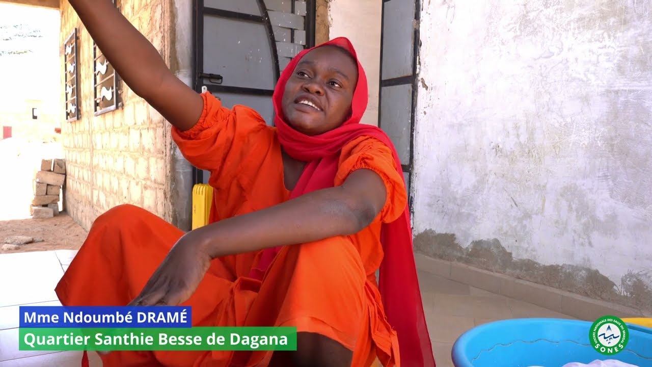 DAGANA: La nouvelle station d'eau potable produit du bien-être