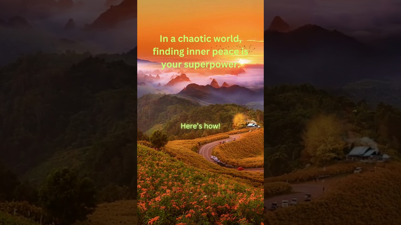 3 Steps to Achieve Inner Peace #innerpeace #selfimprovement #personalgrowth #motivation #calmminds