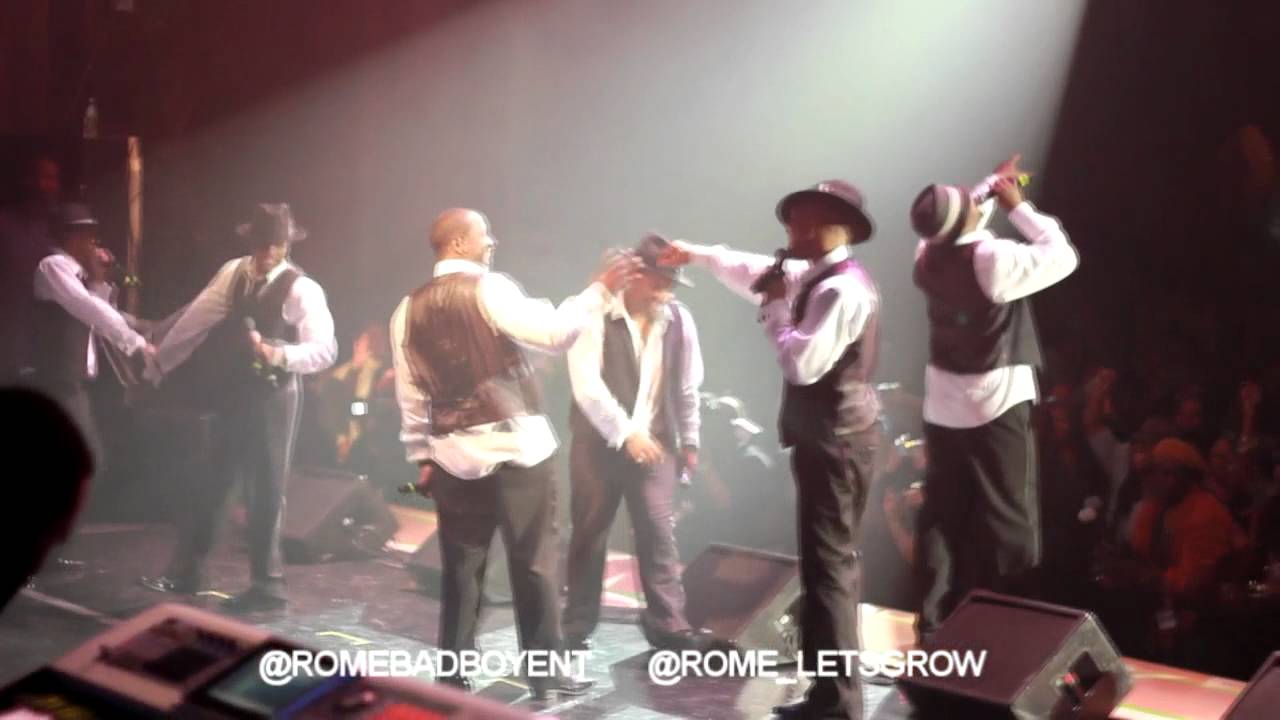 NEW EDITION LIVE PERFORMANCE AT THE PARADISE THEATER 2012 (LET'S GROW!)