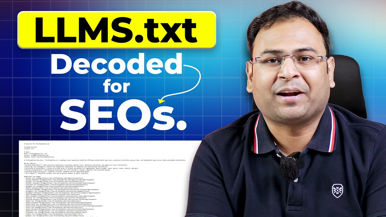 What is LLMS.txt? & How to implement LLMS.txt? | Umar Tazkeer
