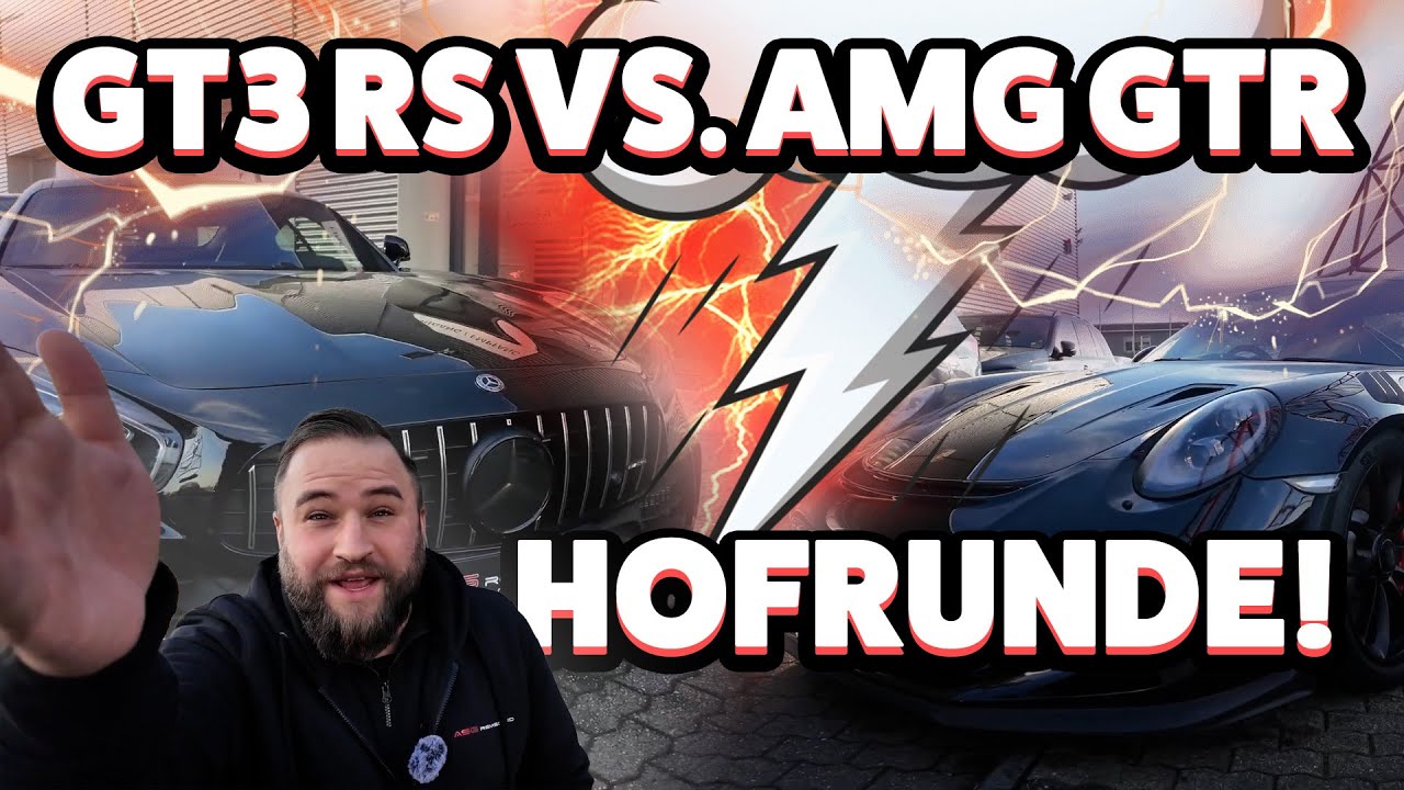 Hofrunde! | Porsche GT3 RS vs. Mercedes AMG GTR | ASG REMSCHEID