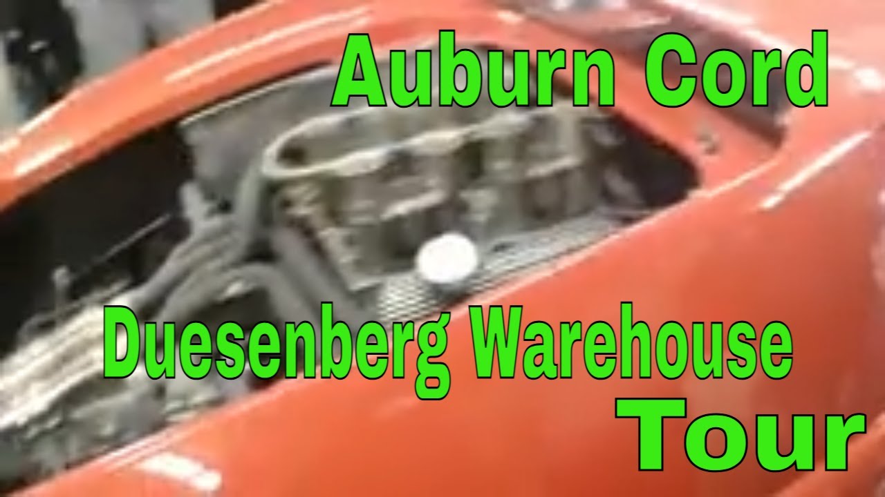 Экскурсия по складу Auburn Cord Duesenberg