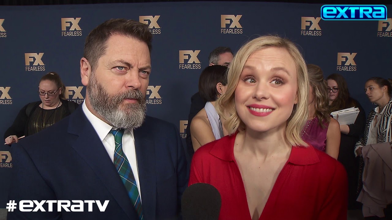Alison Pill Jokes ‘Devs’ Co-Star Nick Offerman Is the ‘Worst’