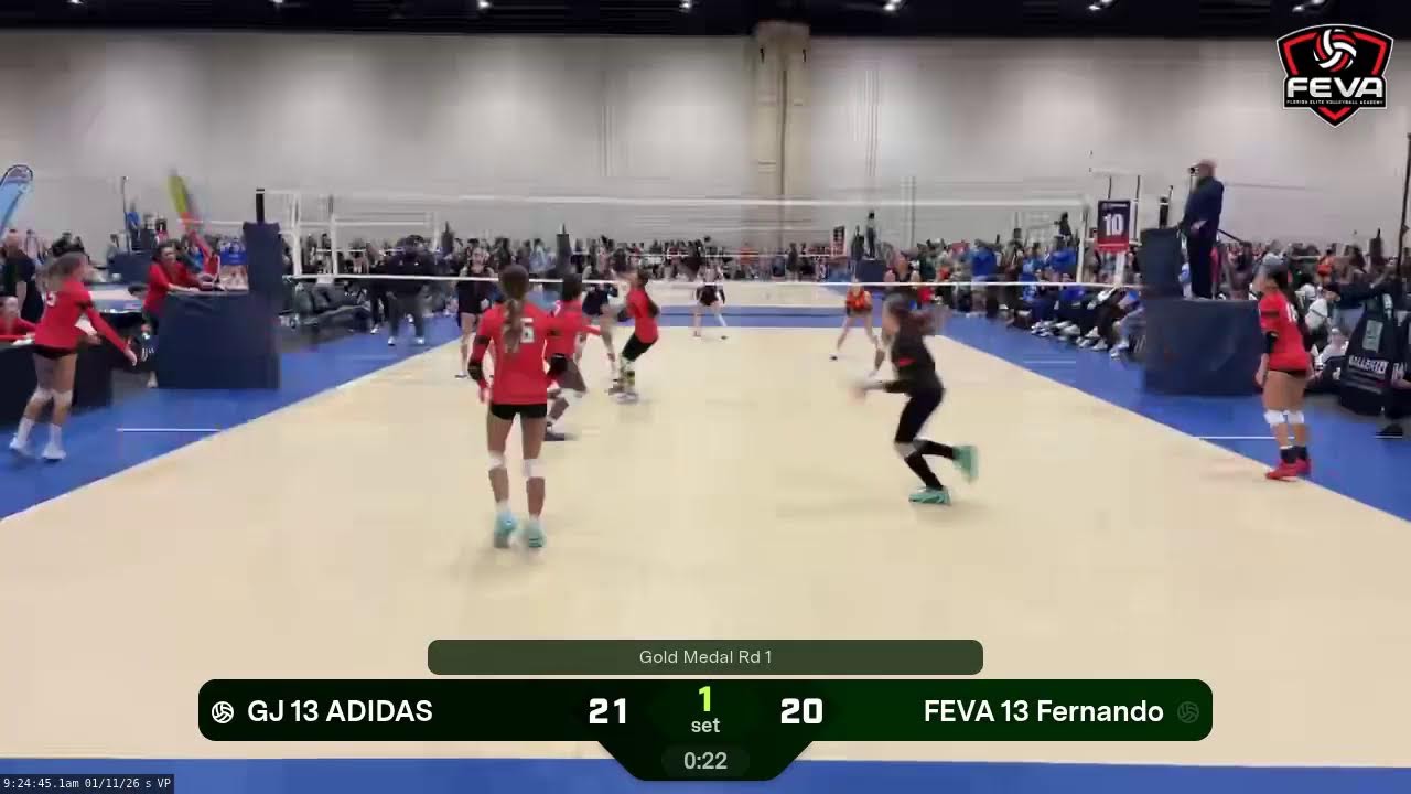 FEVA 13 Fernando vs. GJ 13 ADIDAS Set 1 (2026.01.11)