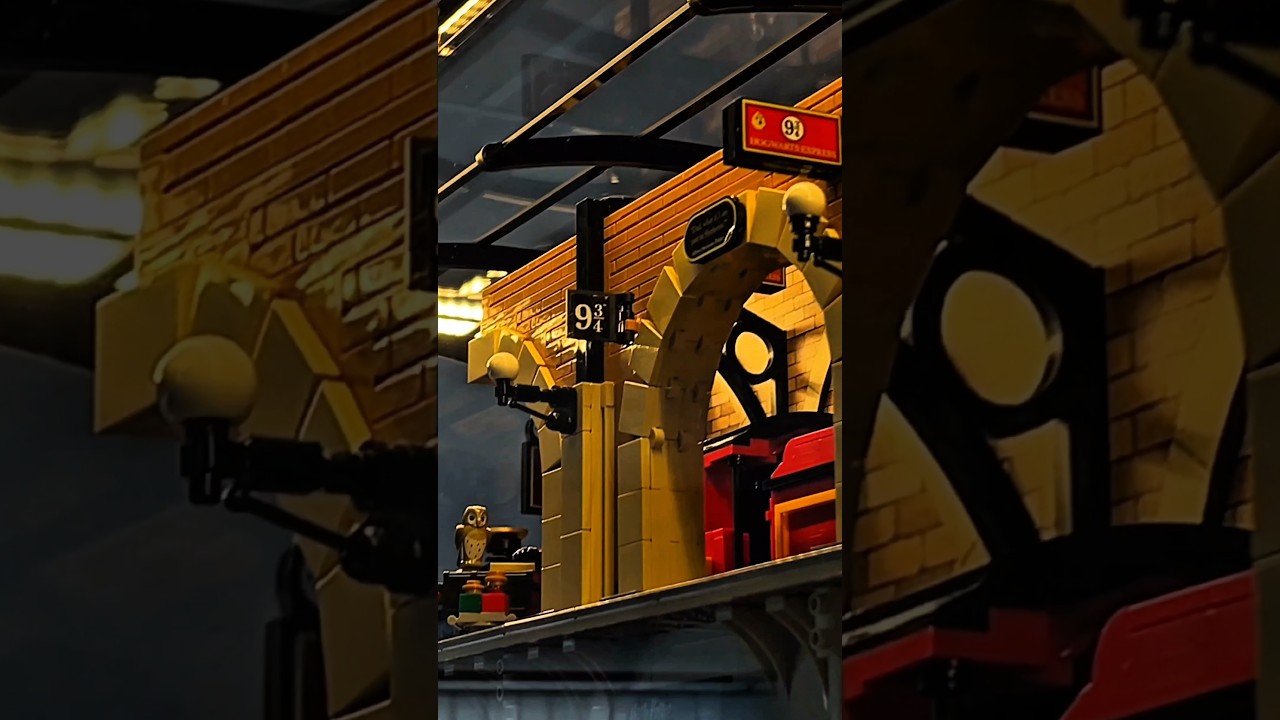 Оказалось, существует идеальное пространство для хранения волшебного LEGO Hogwarts Express ✨