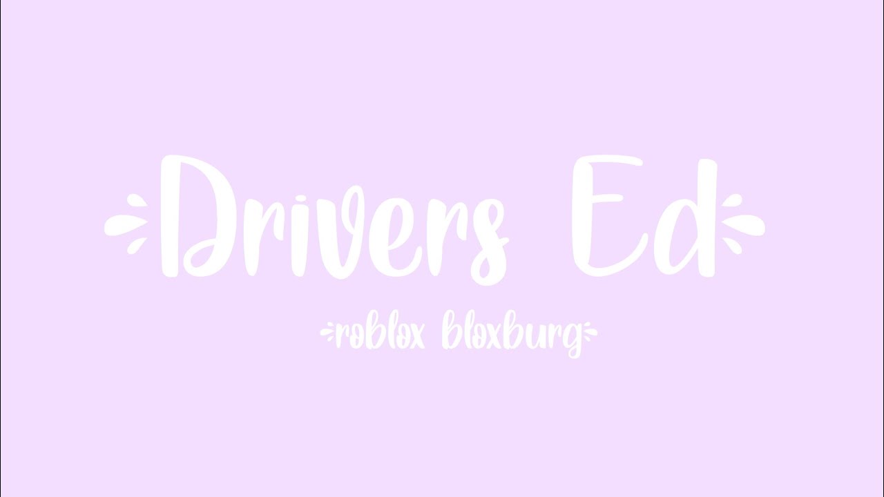 DRIVERS ED TEST! DID I PASS?? (roblox bloxburg)