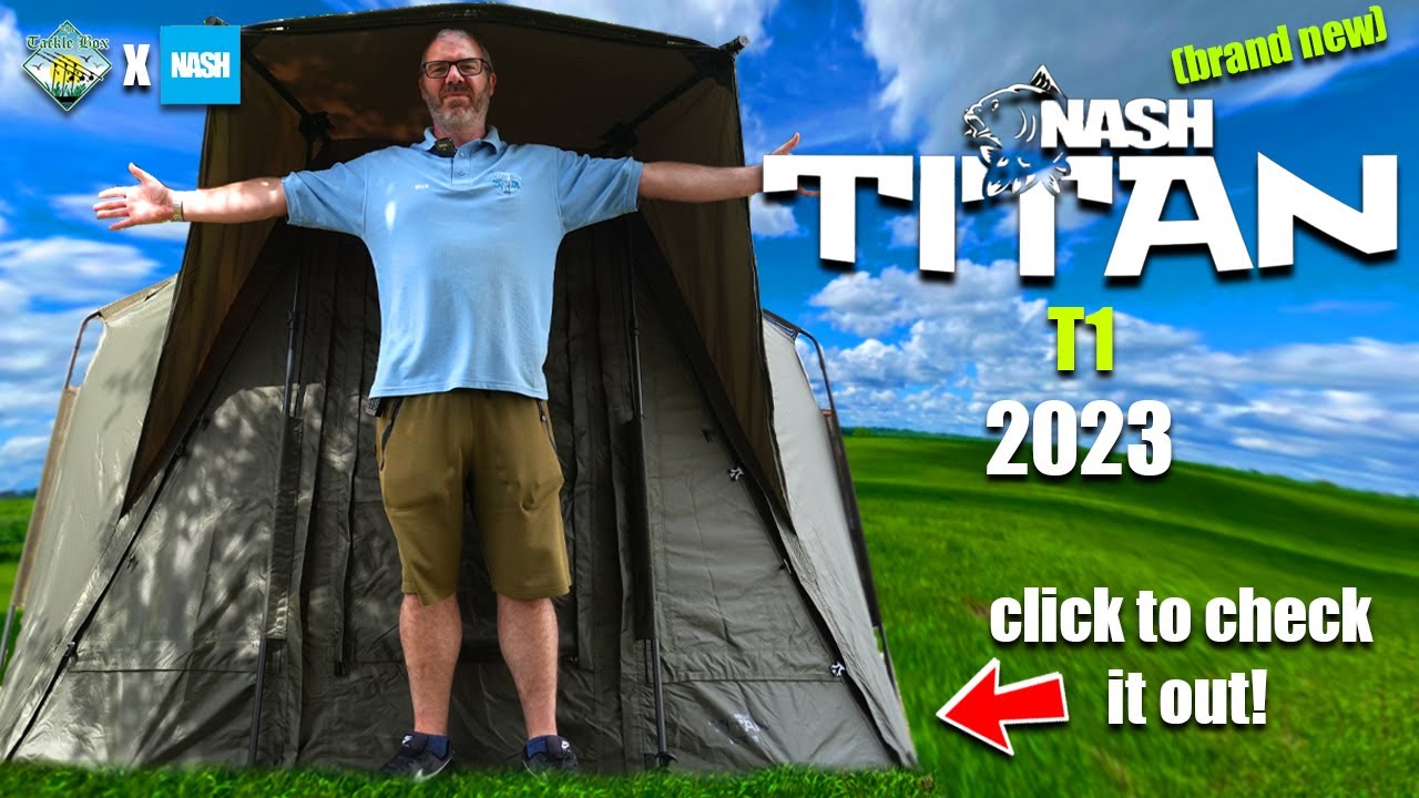 Nash Titan T1 Bivvy 2023 Showcase (новая модель) &mdash; карповая рыбалка