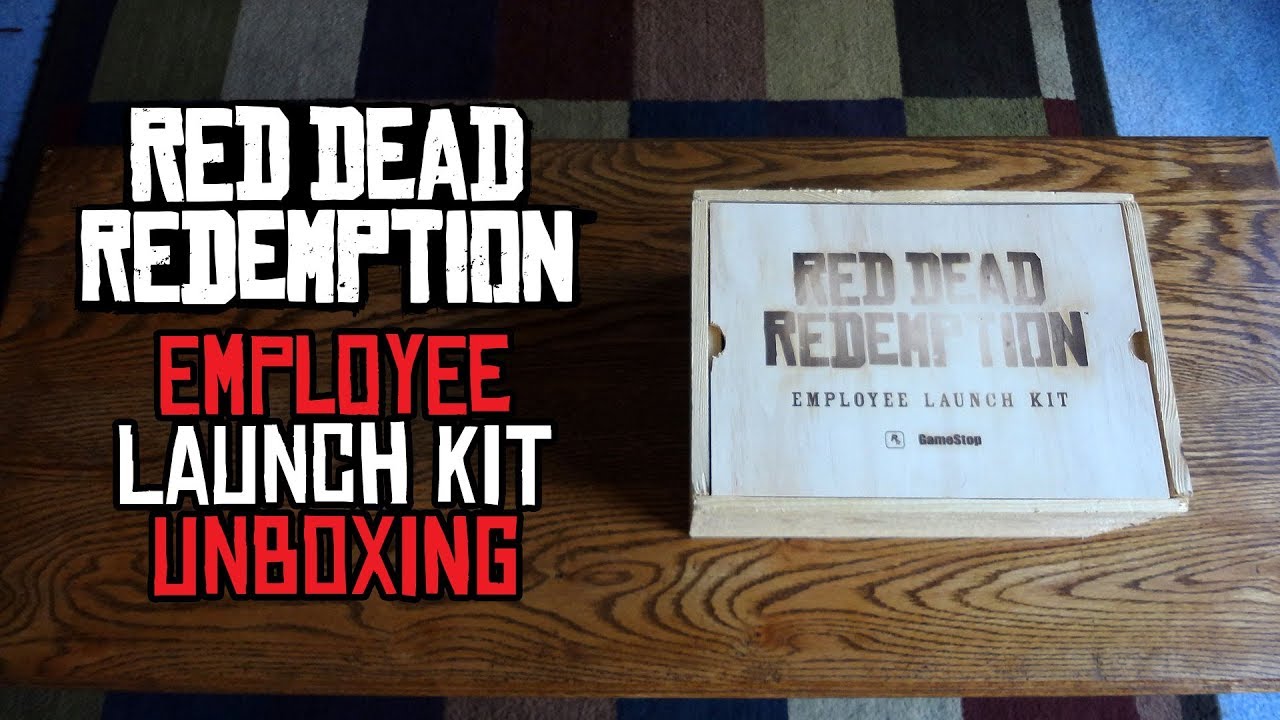 Red Dead Redemption Employee Launch Kit Unboxing & Review