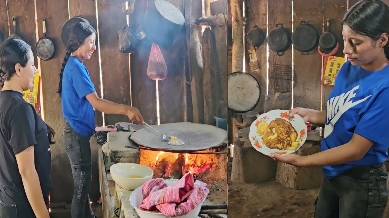 Norma nos invito a un Humilde almuerzo, Huevos al Comal 