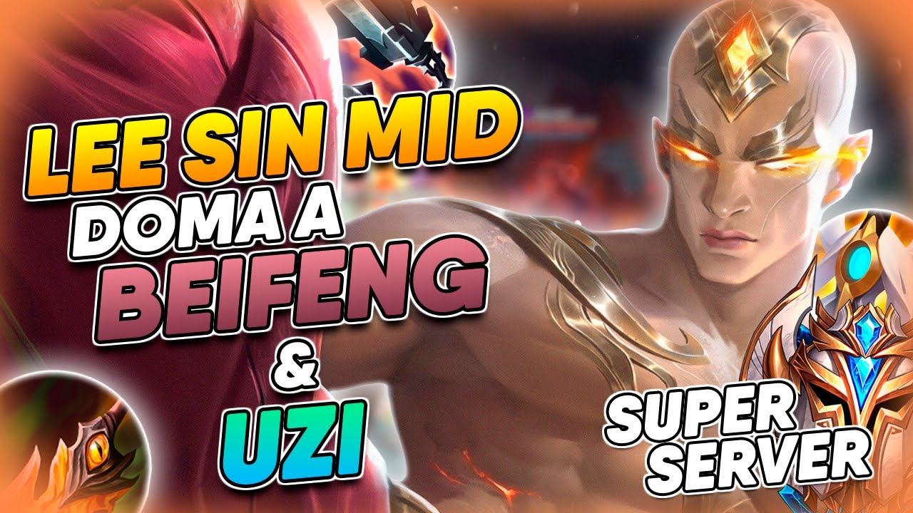 😱 KZH ABUSA DE LEE SIN MID VS BEIFENG Y UZI.. ASÍ SE VEN 15K HRS CON LEE SIN EN CHALLENGER CHINA!!