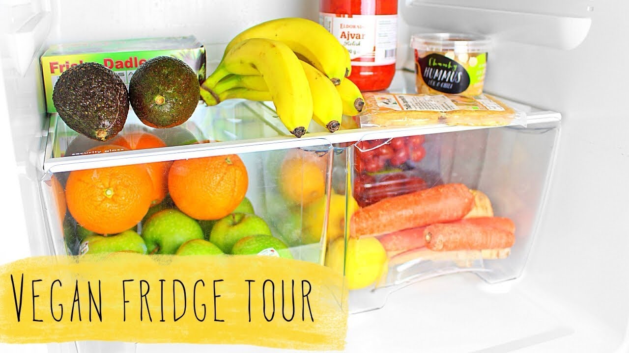 Vegan fridge & freezer tour | Mikaelas viktresa