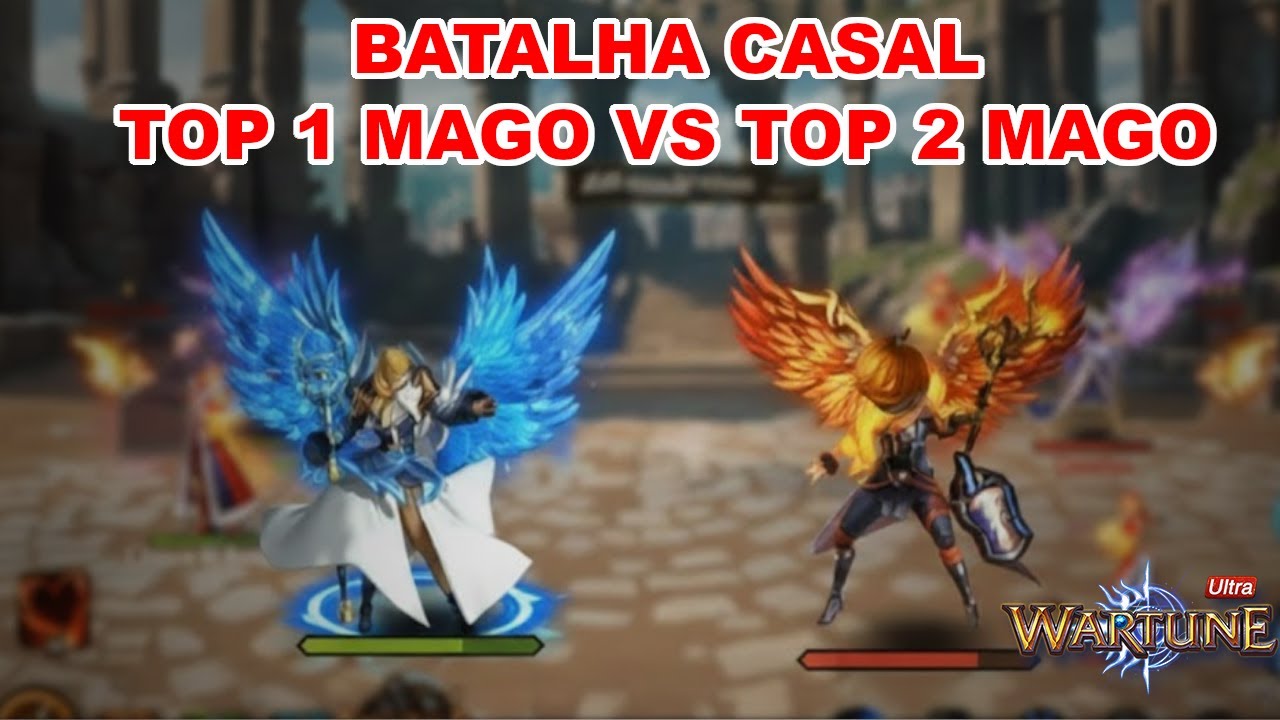MAGO TOP  1 VS MAGO TOP 2 BATALHA CASAL WARTUNE ULTRA