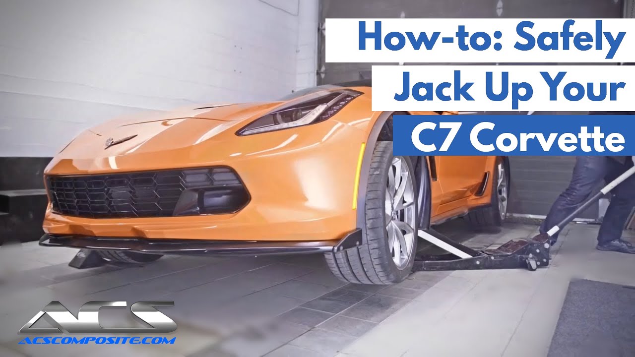 How-To: Safely Jack Up Your C7 Chevrolet Corvette | ACS Composite