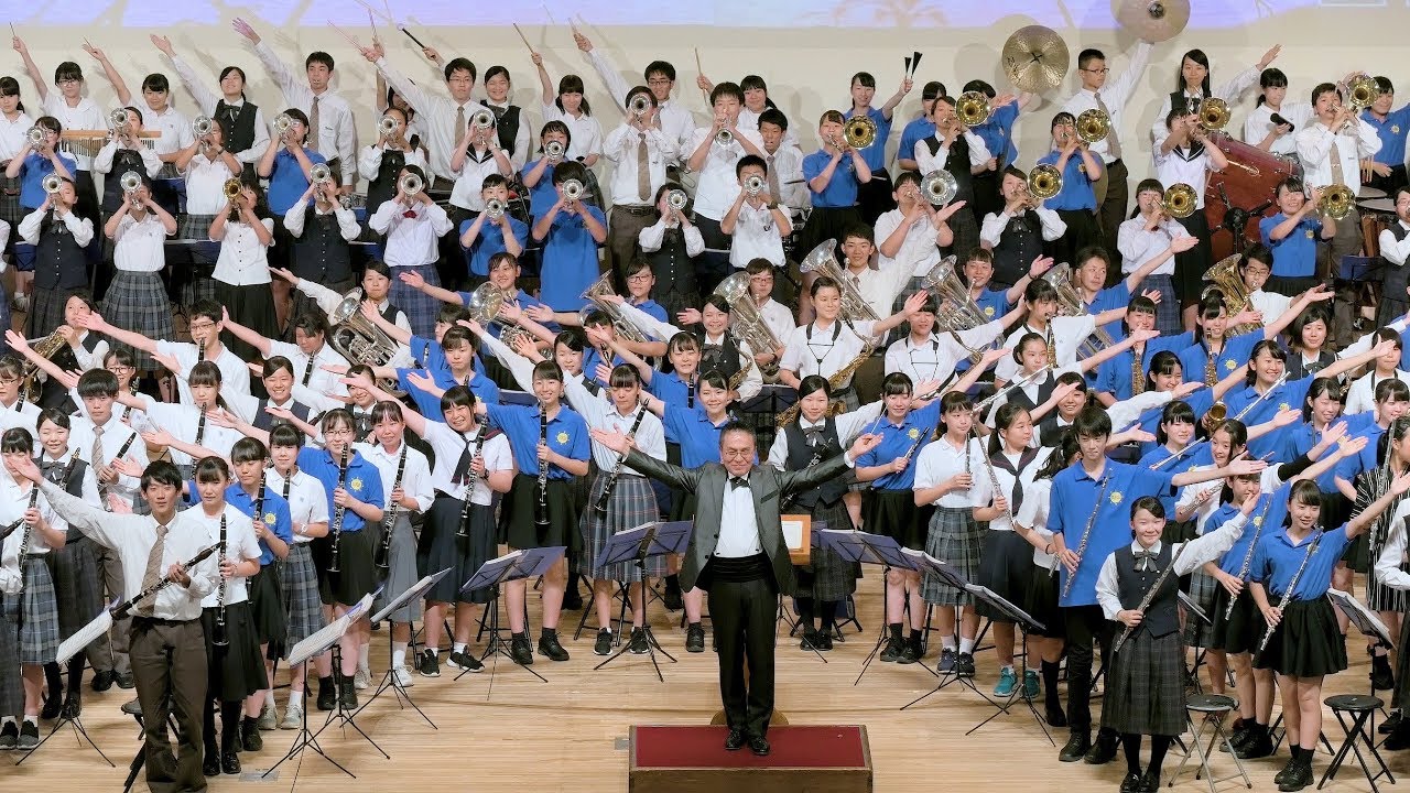 ♪ 宝島 ♪　大阪桐蔭高校 with 聖ウルスラ学院 with 交流演奏参加の皆さん　♪ スペシャルジョイント♪