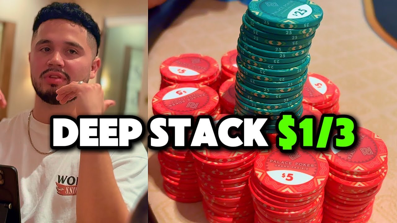 $1/3 with SAM QUESO and I'm ALL-IN my FIRST TWO HANDS at the Table!