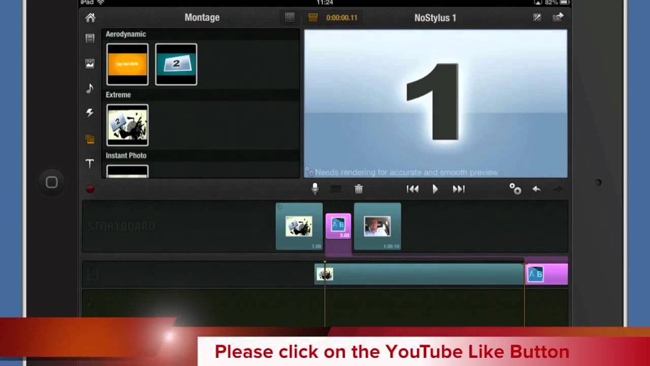 Pinnacle Studio iPad Video Editor