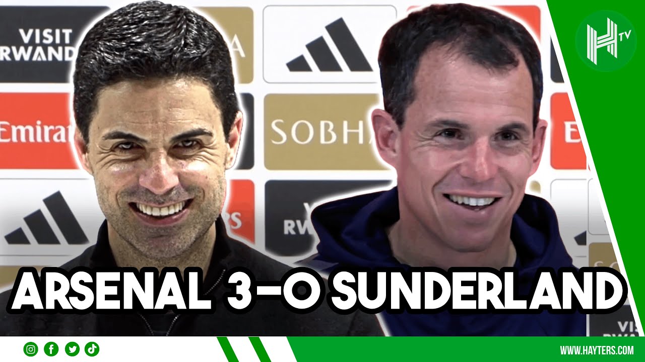 LIVE | Arsenal - Sunderland | Mikel Arteta press conference