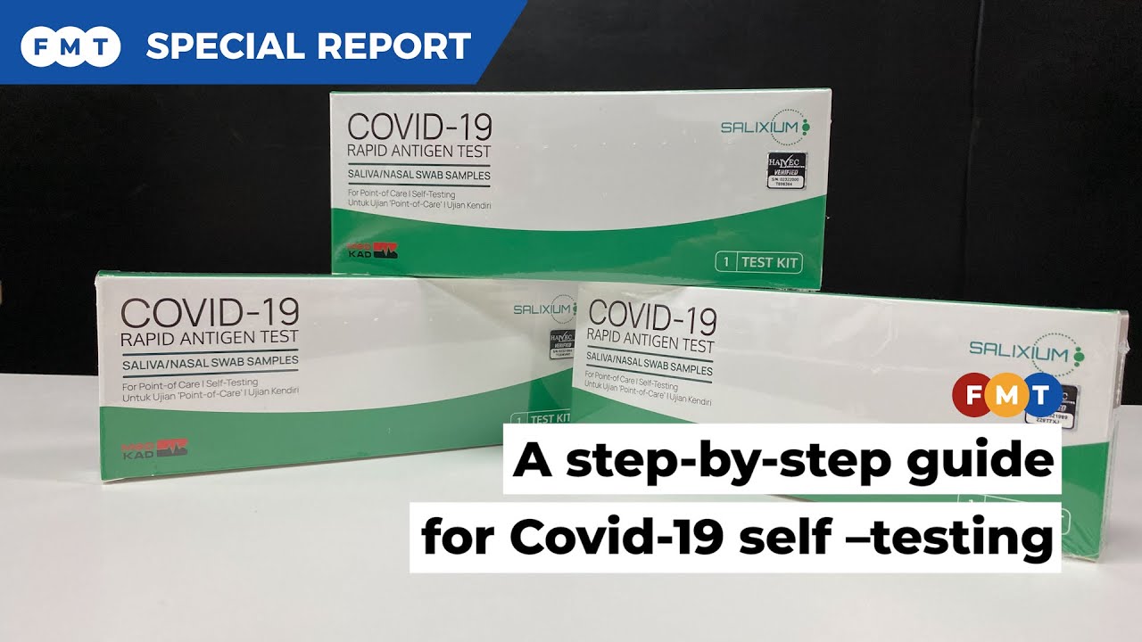 How to do a Covid-19 self-test