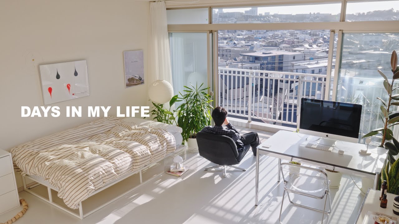 Days in my life｜家で過ごすひとり時間, 横浜のカフェと自炊記録