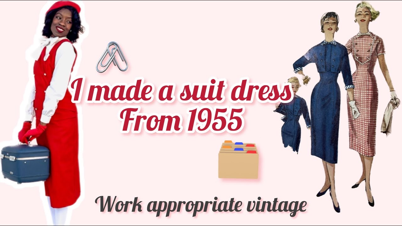 I made vintage workwear! Is this modern office appropriate? ￼