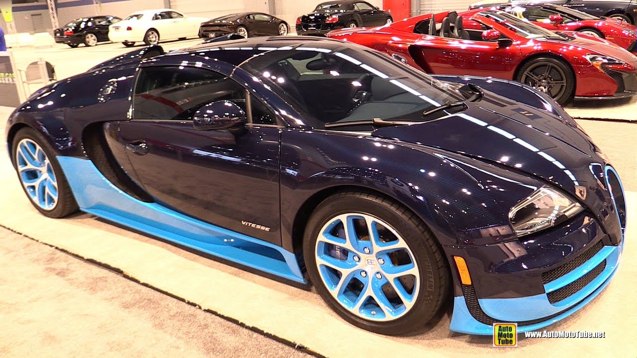2014 Bugatti Veyron 16.4 Grand Sport Vitesse - Exterior,Interior Walkaround-2015 Chicago Auto Show