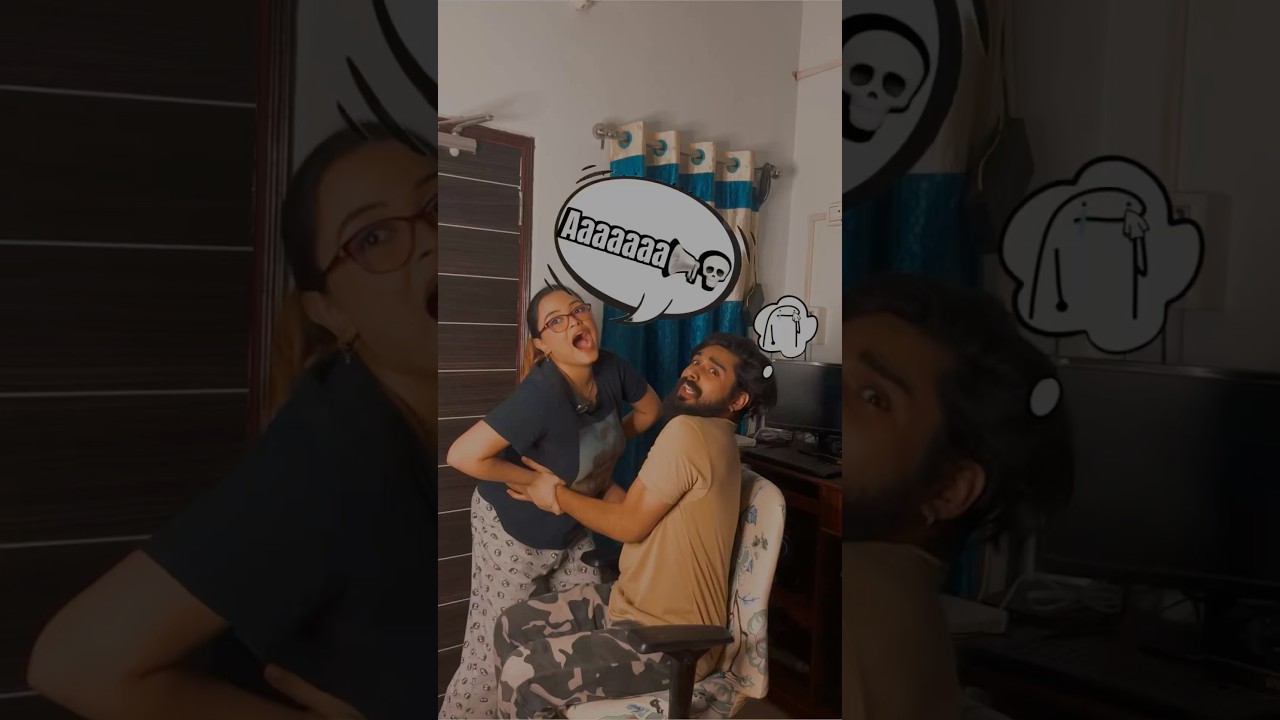 Dark loudspeaker 💀 #bengali #funny #funnyvideo #comedy #youtubeshorts #couple #viralvideo