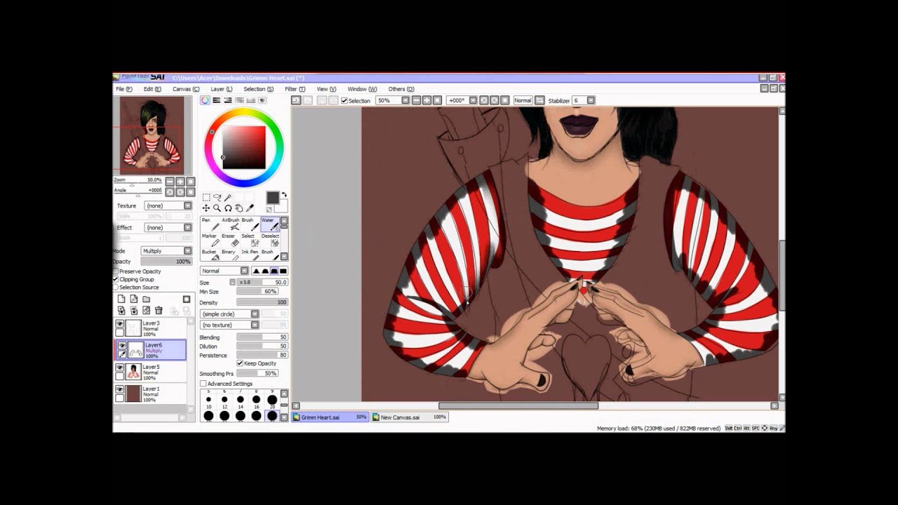 This Grimm Heart (Blood on the Dancefloor Speedpaint)