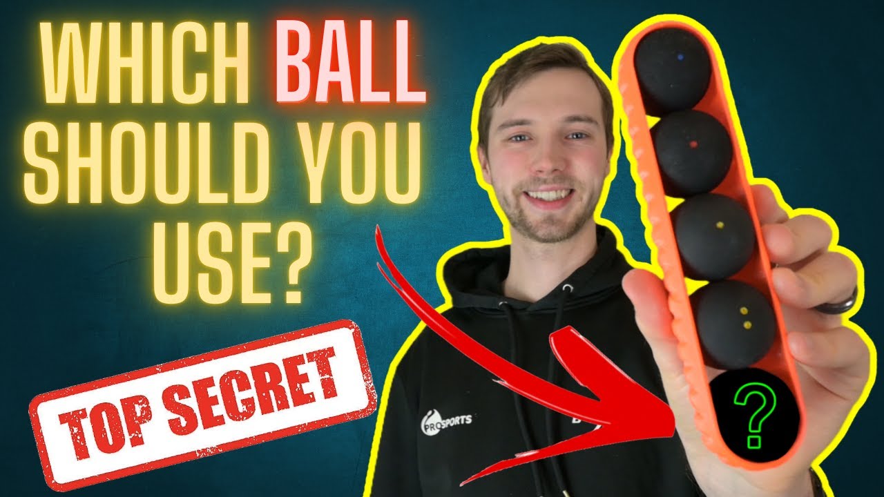 Squash | The SECRET Behind Which Ball To Use