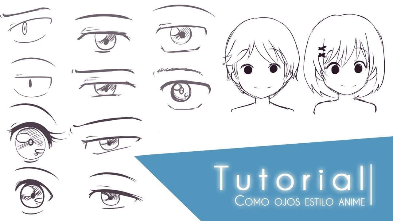 Tutorial ۰•●Como dibujar distintos tipos de ojos estilo anime●•۰