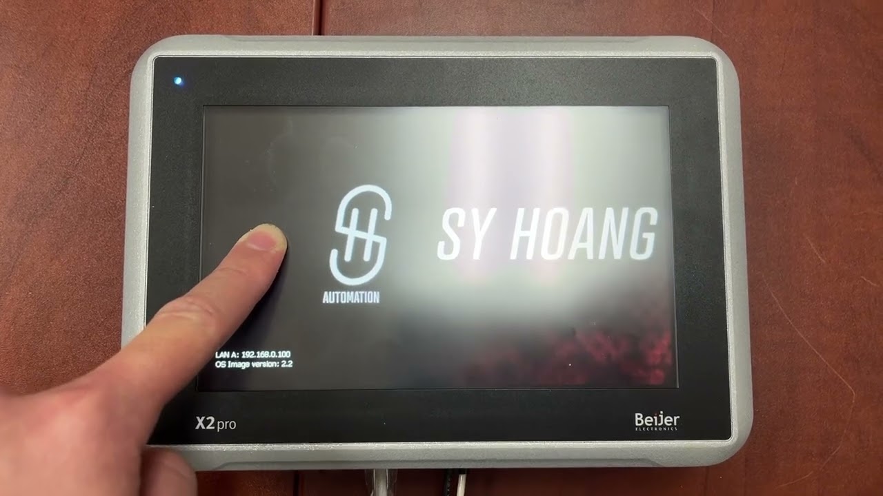 Beijer HMI X2 How to Access Service Menu