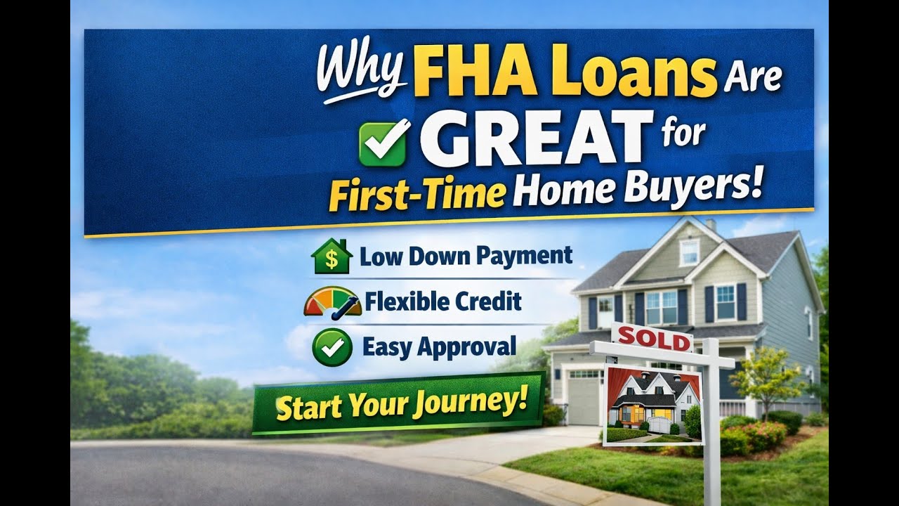 Why The FHA Loan is Great for First Time Home Buyers?
