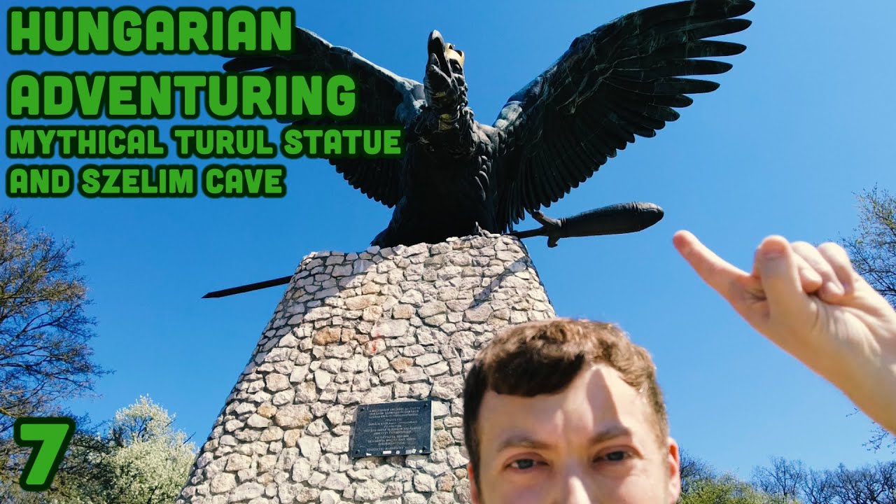 Mythical Turul statue and Szelim cave 🇭🇺