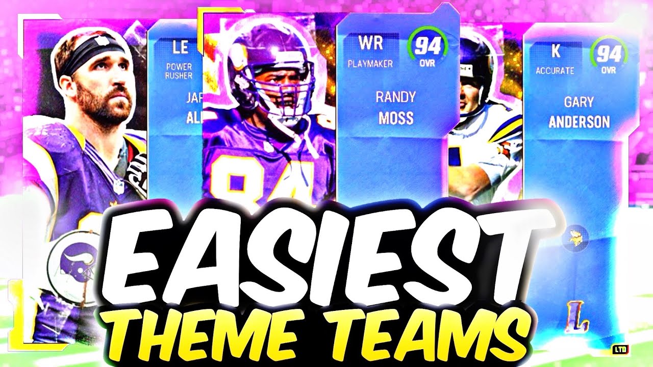 The *EASIEST* Theme Teams to Build!