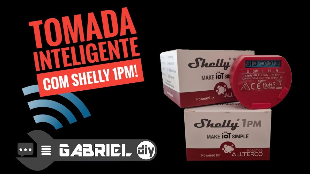 Como instalar Shelly 1PM numa tomada! - Gabriel DIY & Techlife