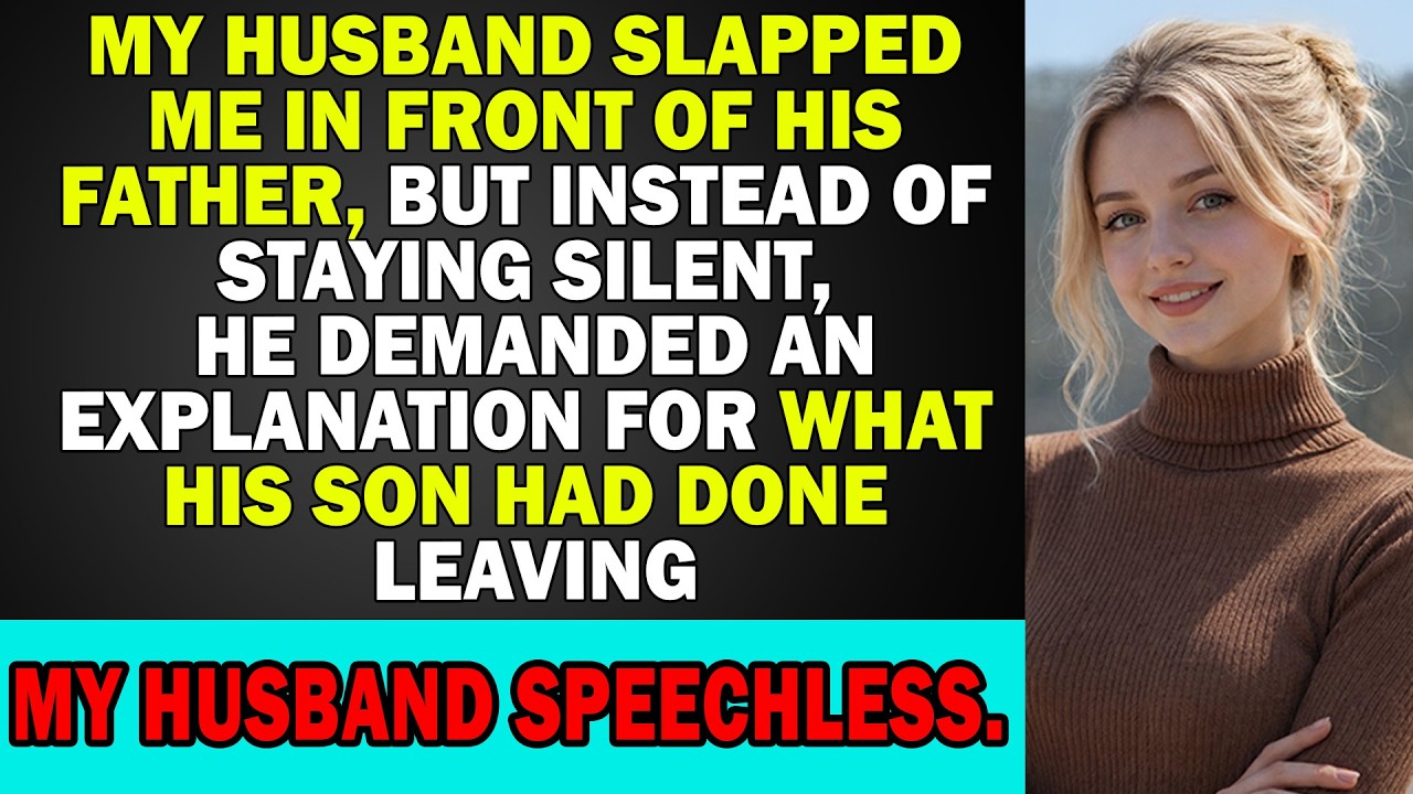 My Husband Hit Me In Front Of His Father, But His Reaction Shocked Everyone In The Room