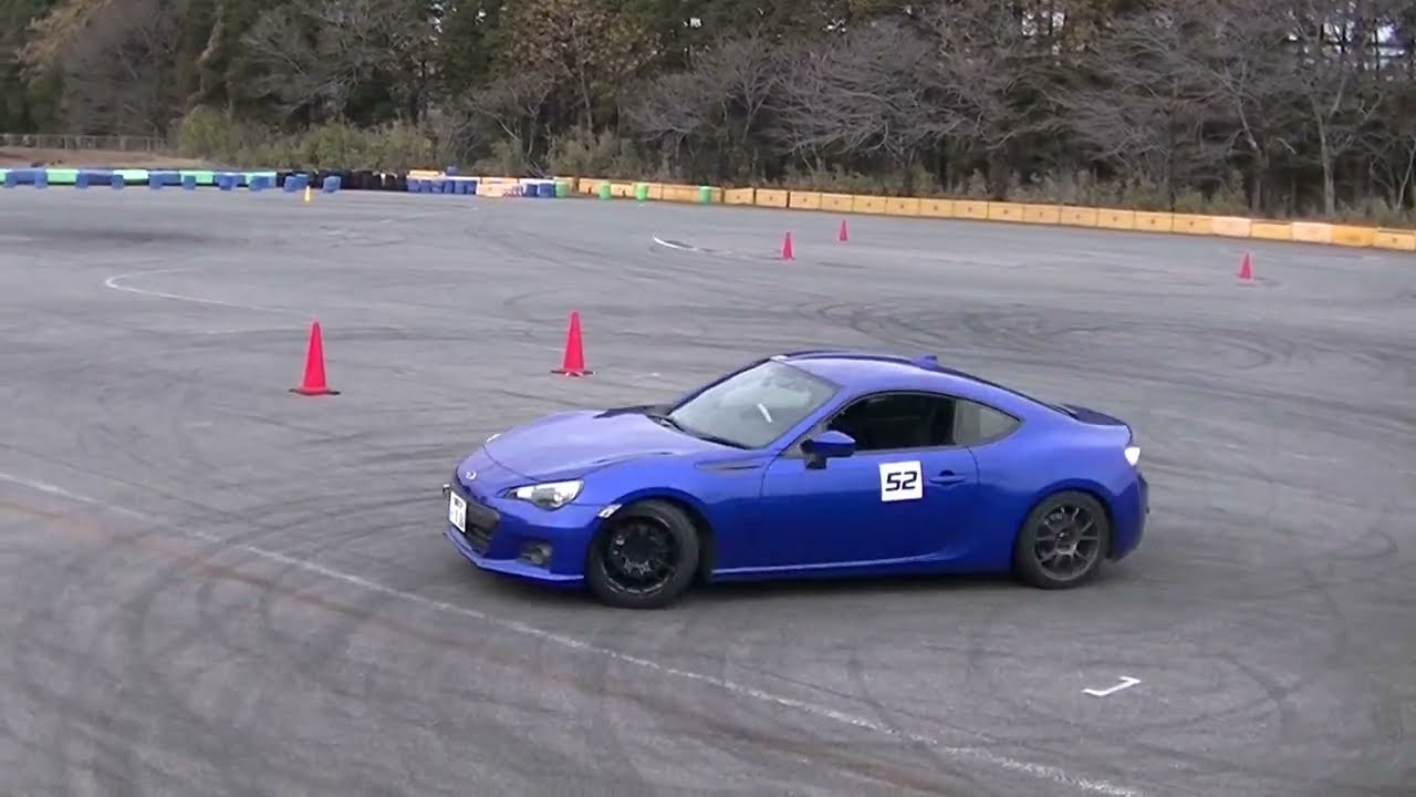 HSR九州ドリームコース２０２６年２月２２日JAF九州ジムカーナ選手権第１戦PN２立川博史選手２本目（１：２４：５９６）