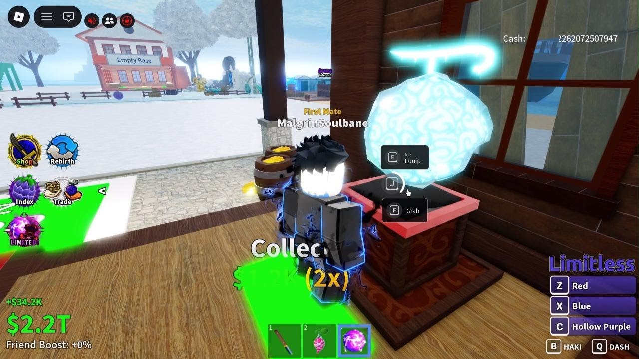 This kid used speed hacks in a 1v1 a still LOST | Steal a Fruit