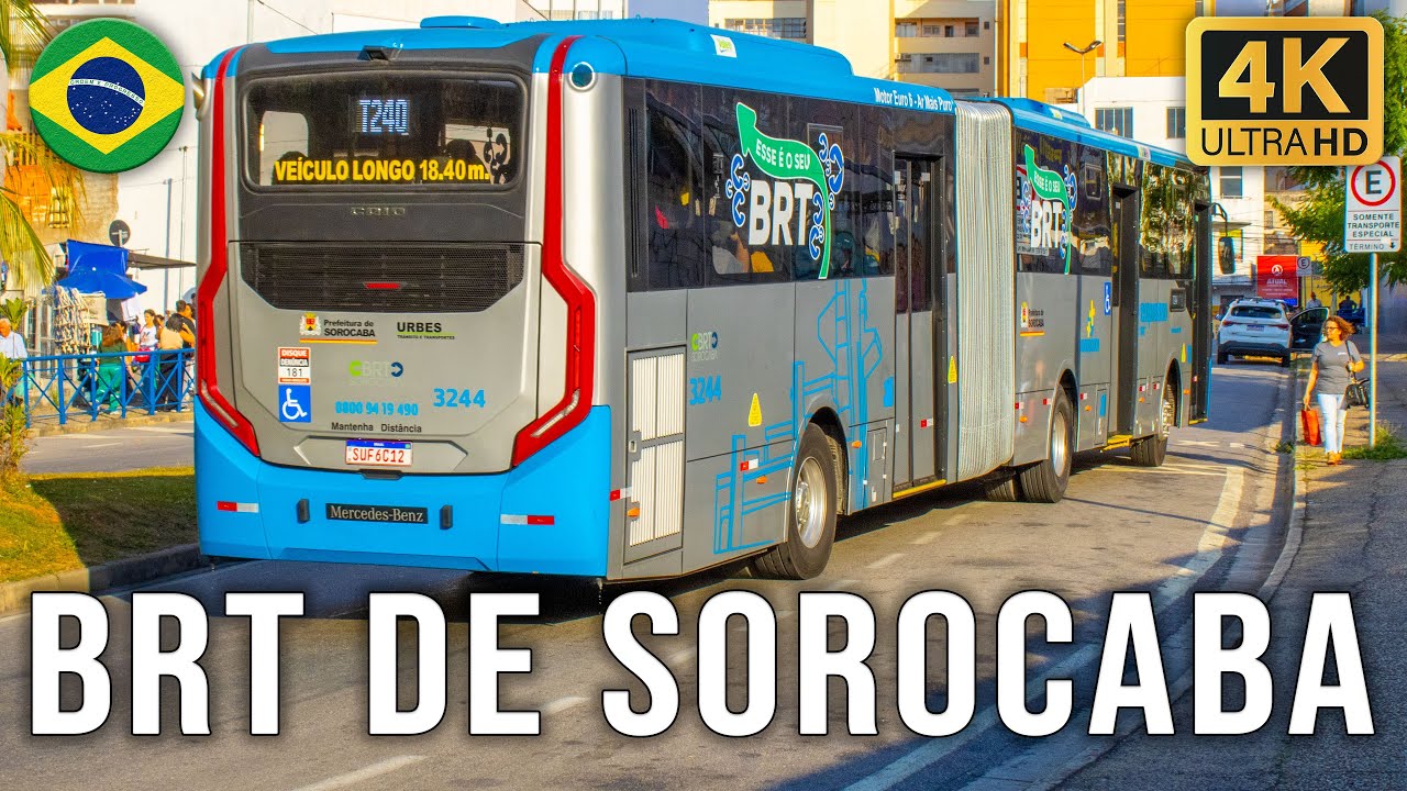 Novo Corredor Oeste do BRT de Sorocaba/SP - Eu Fui Conferir #162