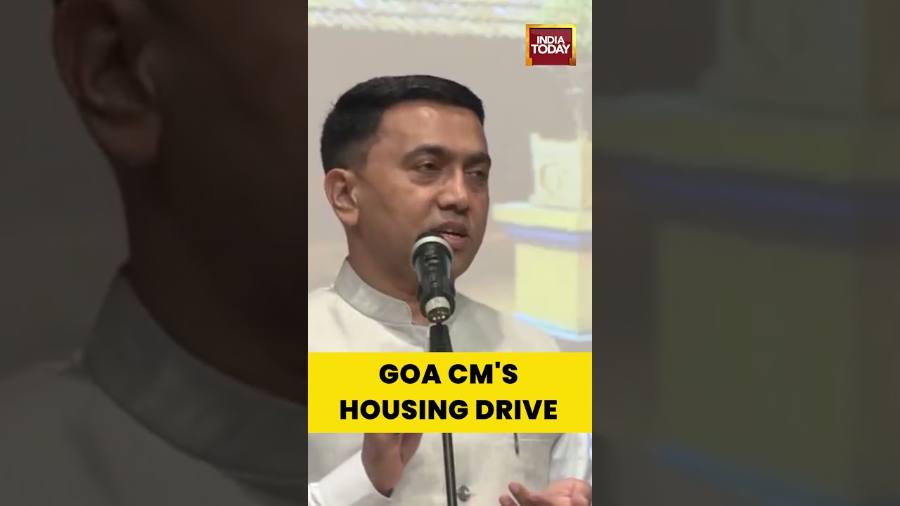Goa CM Pramod Sawant Distributes &lsquo;Mhaje Ghar Yojana&rsquo; Forms in #canacona | #pramodsawant #yojana