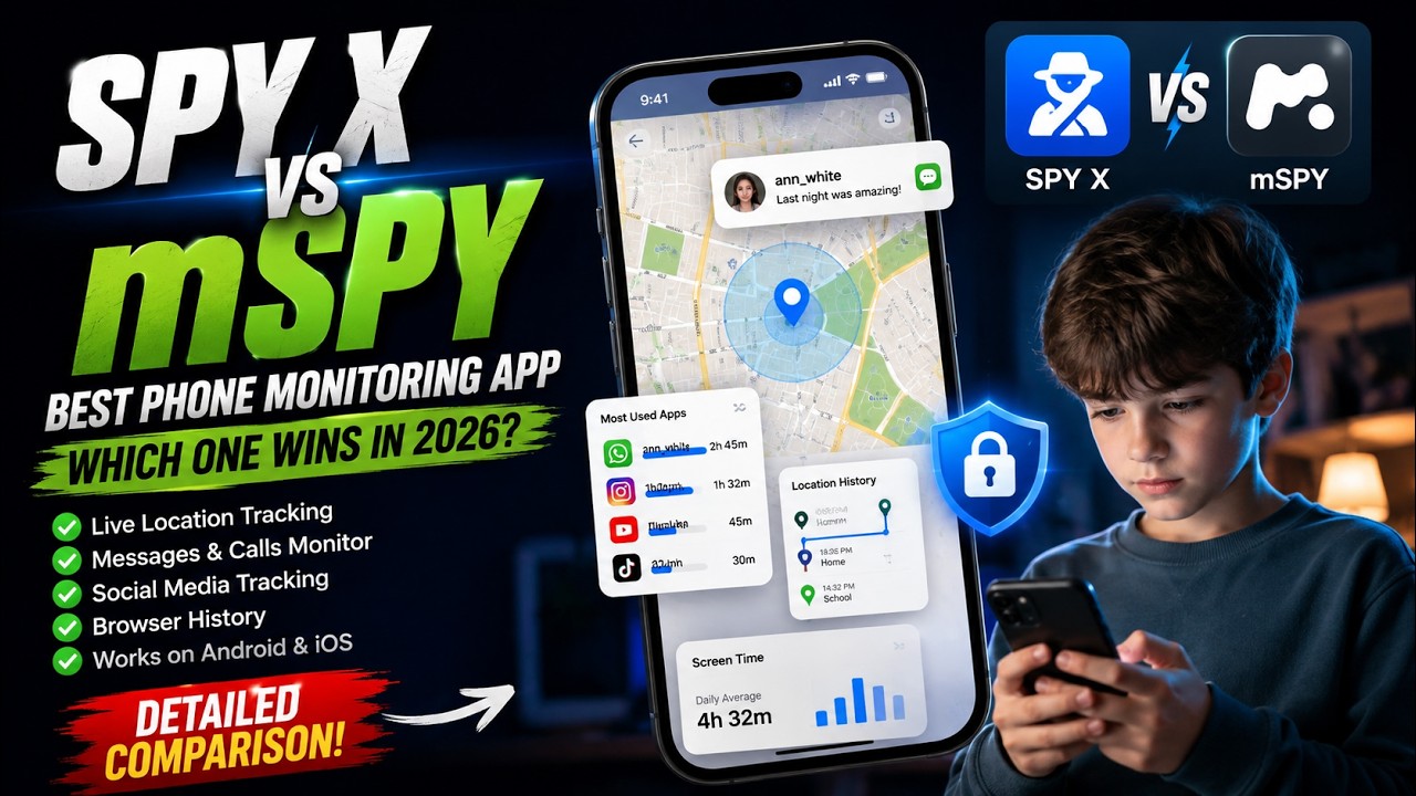 SpyX vs mSPY Comparison: Best Phone Monitoring App in 2026